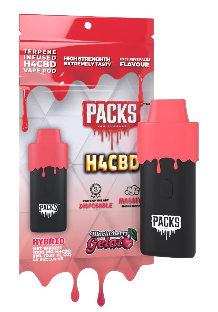 PACKS BY PACKWOODS H4CBD DISPOSABLE VAPE 2ML:1000MG – BLACK CHERRY GELATO img_9748